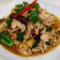 Chilli Jam with Cashew Nuts Stir Fried Thai Food Dish